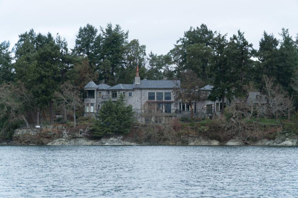 La residencia de los duques de Sussex en North Saanich (Canadá).