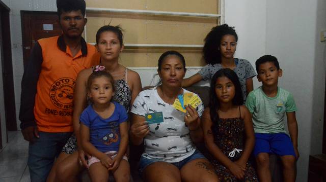 Ermanda Maria de Sena, beneficiaria del programa Bolsa Familia.