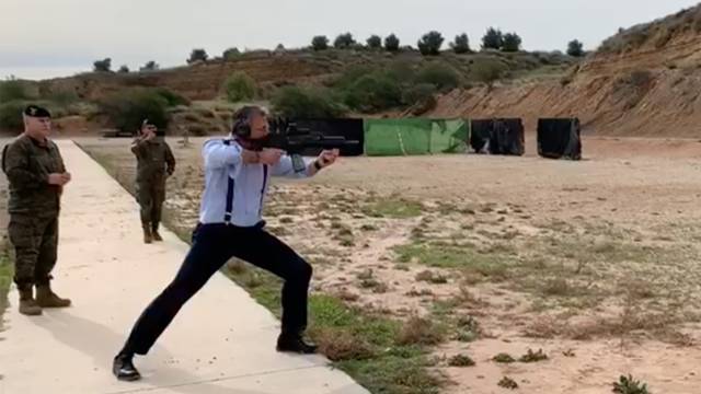 Ortega Smith, el pasado 29 de enero.