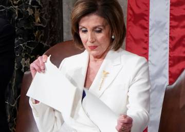 Los papeles rotos de Pelosi y otros momentos del discurso