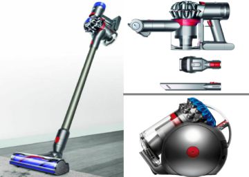 Liquidación en aspiradoras Dyson: de tipo escoba, de mano y de trineo con rebajas de hasta el 40%