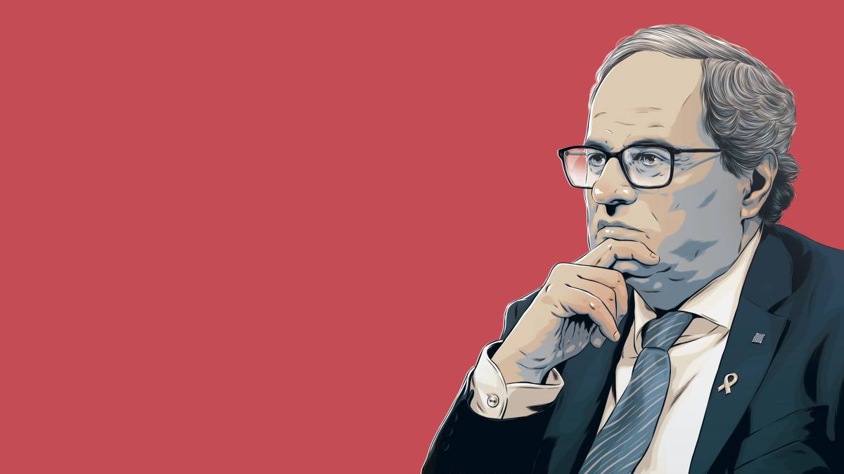 Quim Torra: el viaje de un hombre gris
hacia la intransigencia salvaje