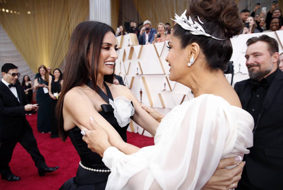 Salma Hayek y Penelope Cruz.