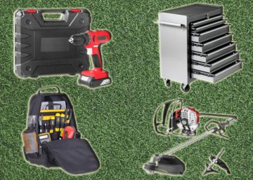 Los imprescindibles para bricolaje y jardín: motosierras, taladros o lijadoras a precios muy bajos