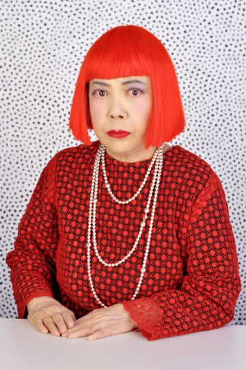La artista japonesa Yayoi Kusama