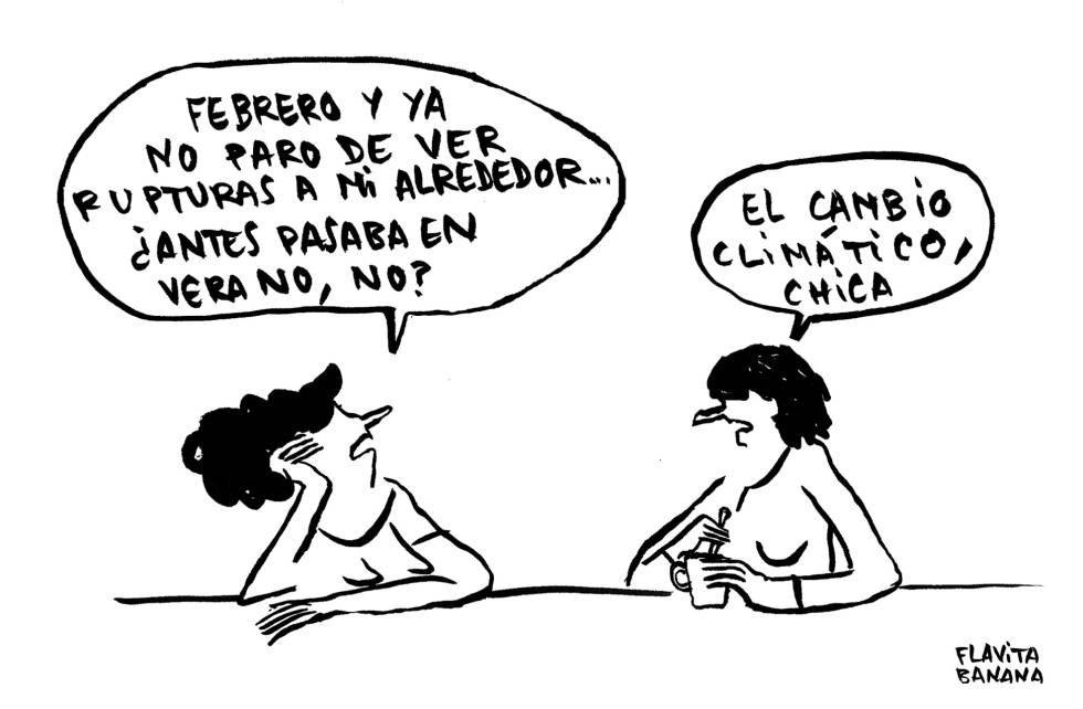 Romper en febrero, por Flavita Banana