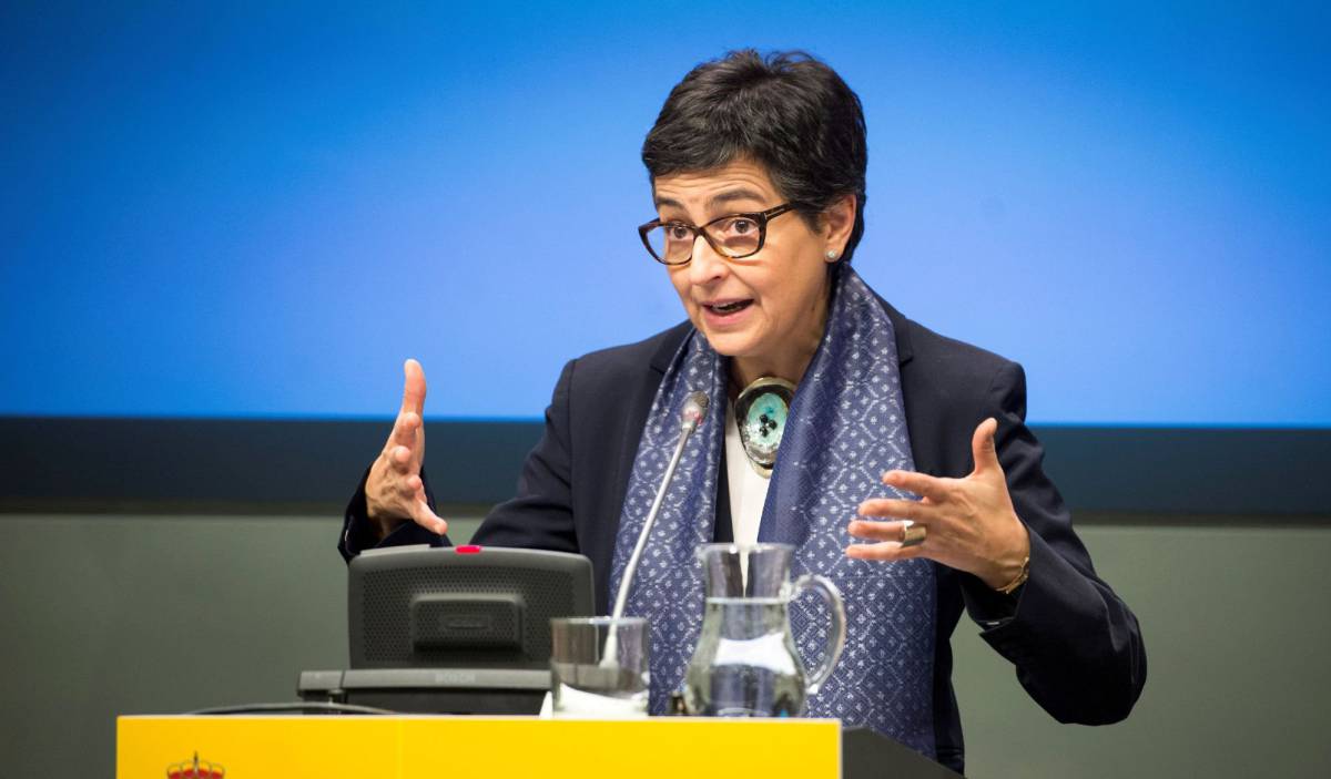 La ministra de Exteriores, Arancha González Laya.