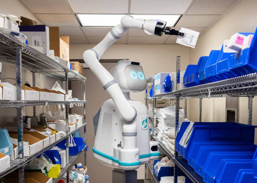 Moxi robot enfermero