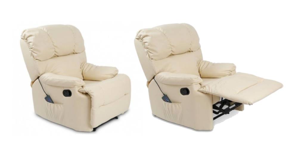 ¿Buscas un sillón de masaje reclinable? Este se puede adquirir en cuatro colores y rebajado al 40%