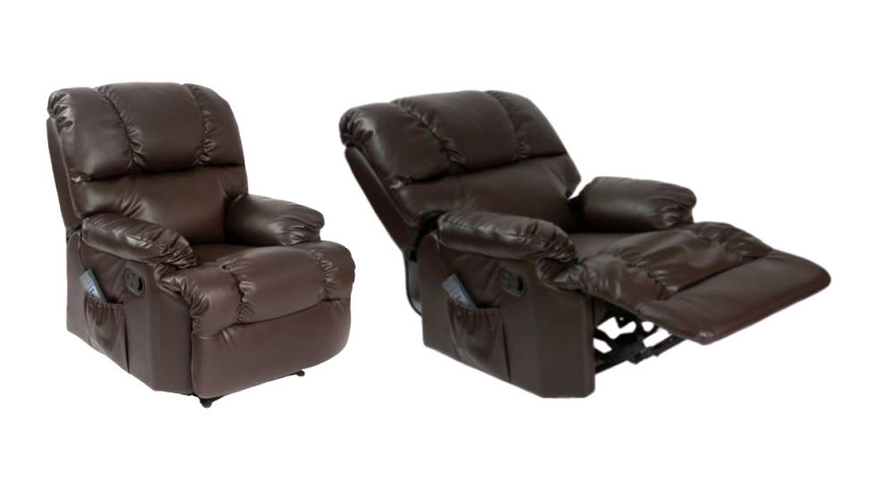 ¿Buscas un sillón de masaje reclinable? Este se puede adquirir en cuatro colores y rebajado al 40%