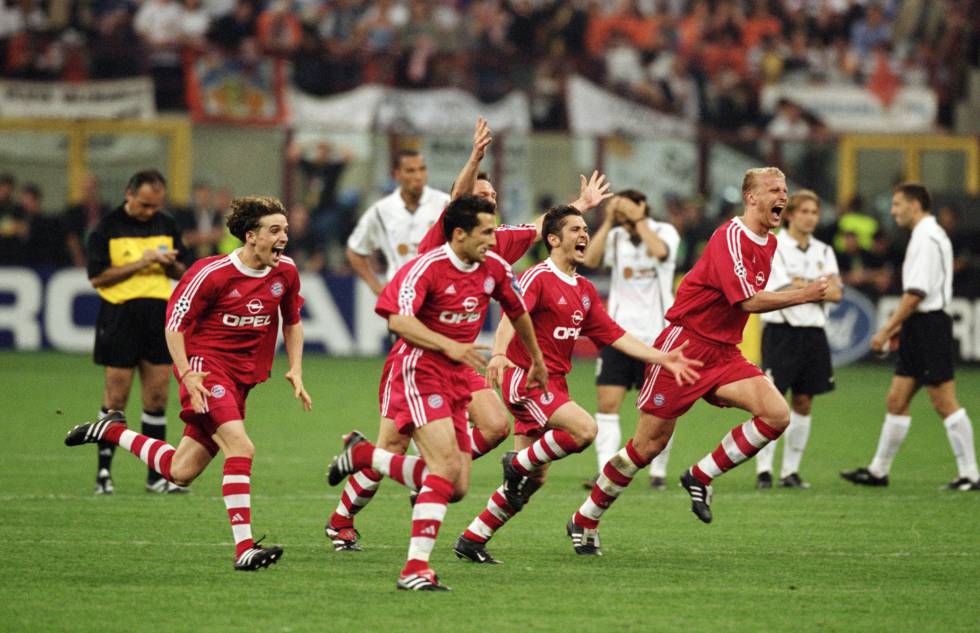 Si Woody Allen ve esta imagen de los jugadores del Bayern de Múnich le da un síncope.