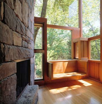 Casa Fisher, diseñada por Louis Kahn en 1967 en Hatboro, Pennsylvania.