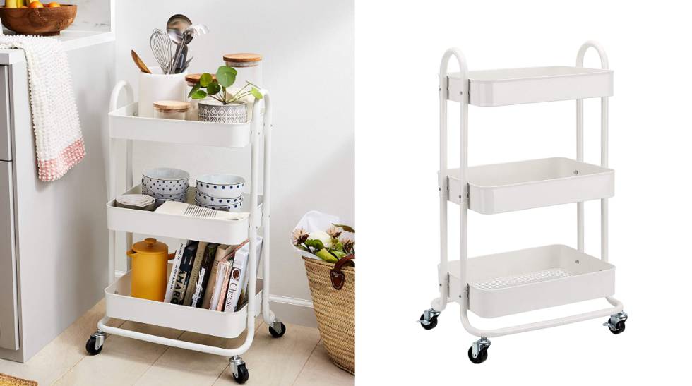 Todo en orden con el carrito multiusos más vendido en Amazon (disponible en cuatro colores)