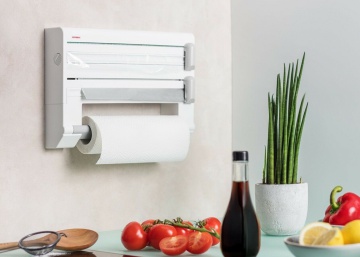 Papel de cocina, aluminio y ‘film’: todo a mano en este portarrollos con más de 12.400 valoraciones en Amazon