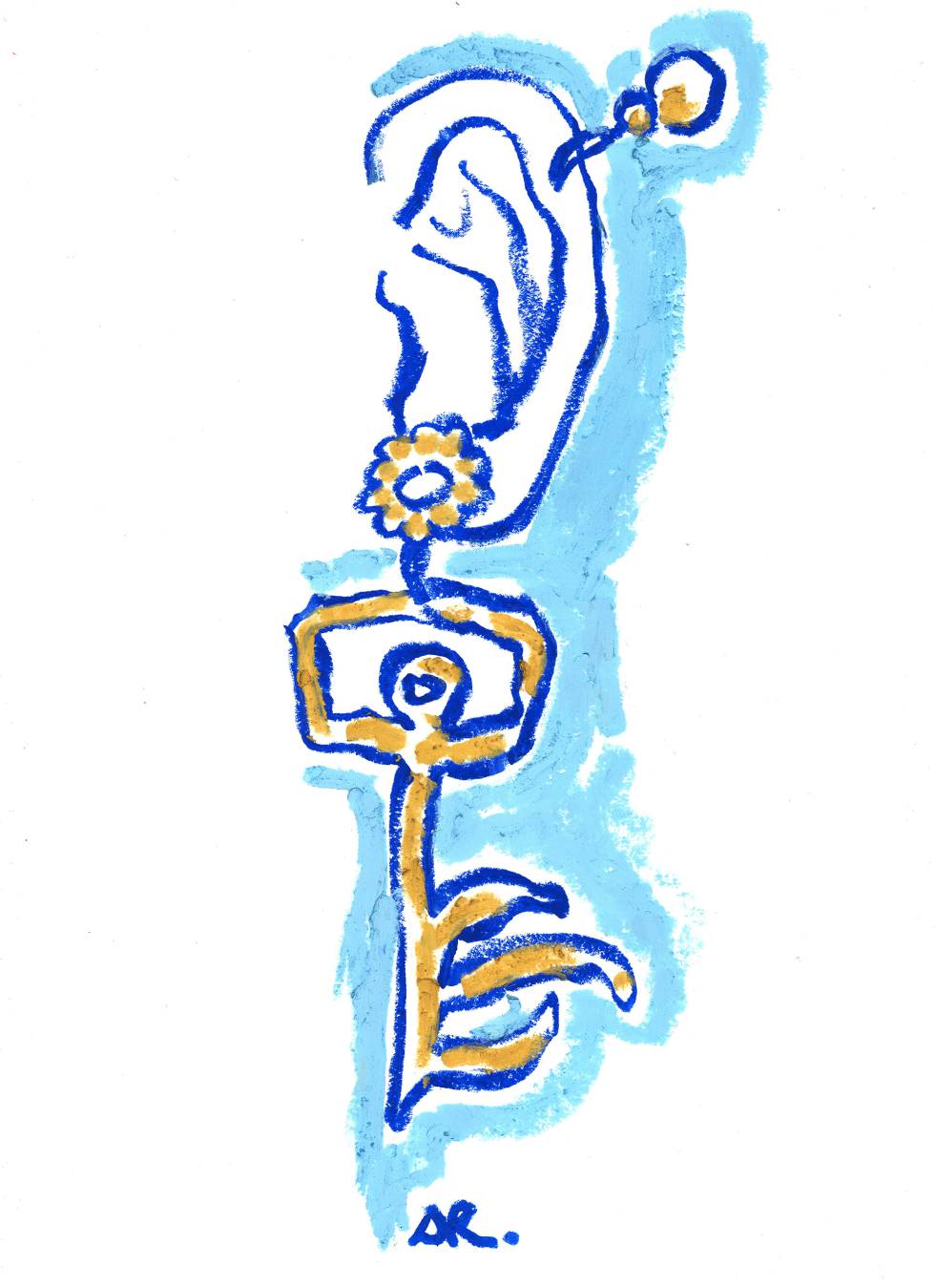Ilustración de joyería de Daniel Roseberry.