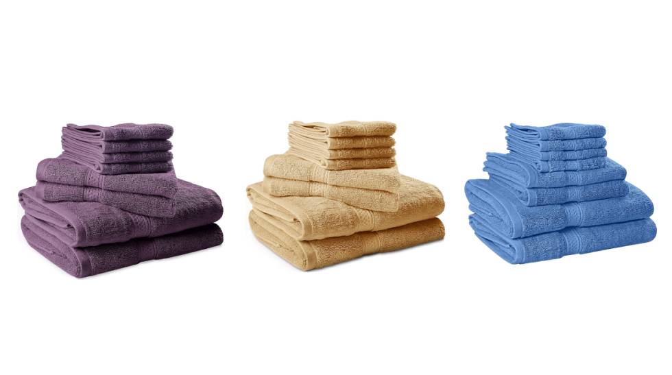 En cinco colores y de algodón: el juego de ocho toallas que triunfa en Amazon
