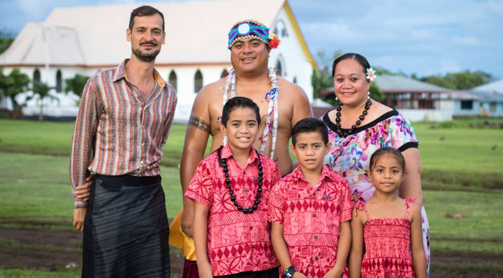 Álvaro Hoyos, uno de los cuatro españoles que vive en Samoa, en una foto facilitada por él mismo.