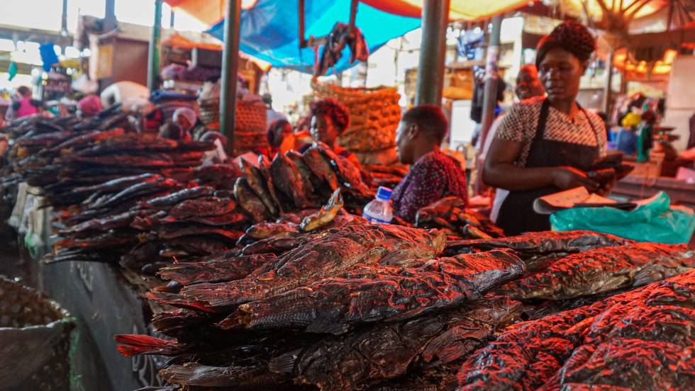 Los mercados de muchos países africanos siguen abarrotados, a pesar de la amenaza del coronavirus. Los vendedores trabajan todos los días porque no tienen ahorros ni depósitos de comida en sus casas. En la República Democrática del Congo, ocho de cada diez personas intentan sobrevivir con menos de 1,25 dólares diarios.