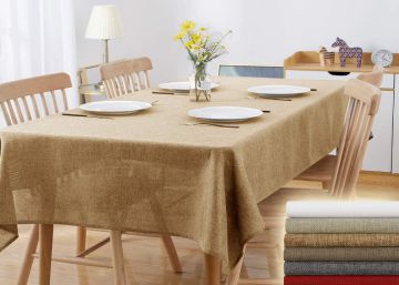En ocho tonos y repelente al agua: este mantel suma más de 1.600 valoraciones en Amazon