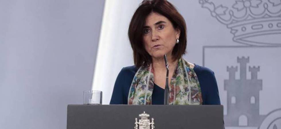 María José Sierra, jefa de Área del Centro de Coordinación de Alertas y Emergencias Sanitarias del Ministerio de Sanidad, durante una rueda de prensa.