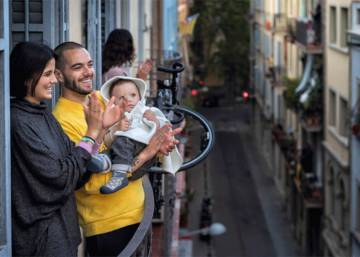 Retrato de un país en el balcón