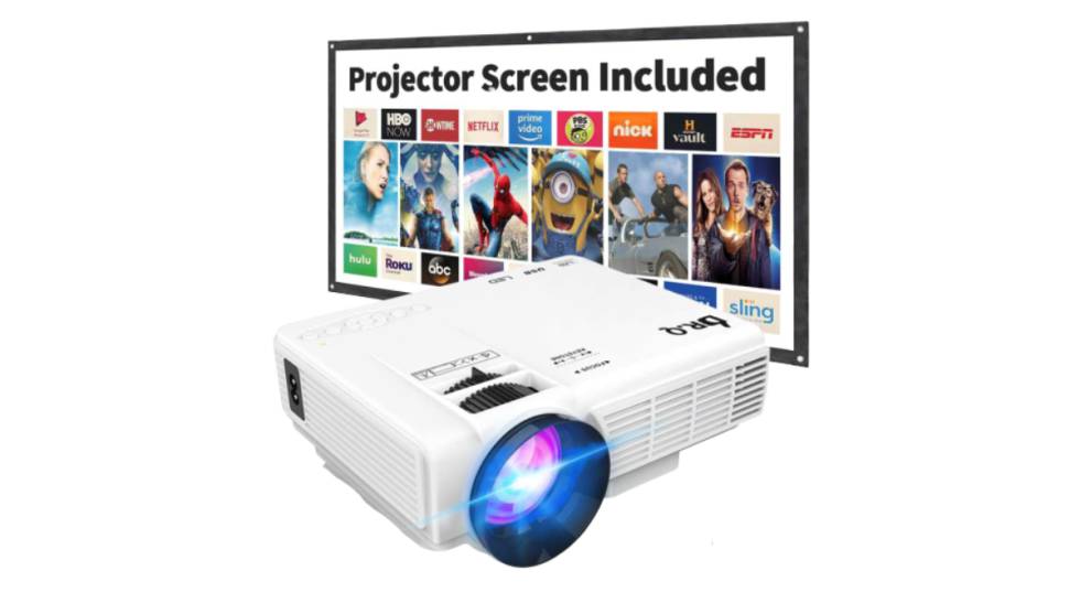 Con pantalla incluida y por menos de 80 euros: cine en casa con este proyector superventas en Amazon