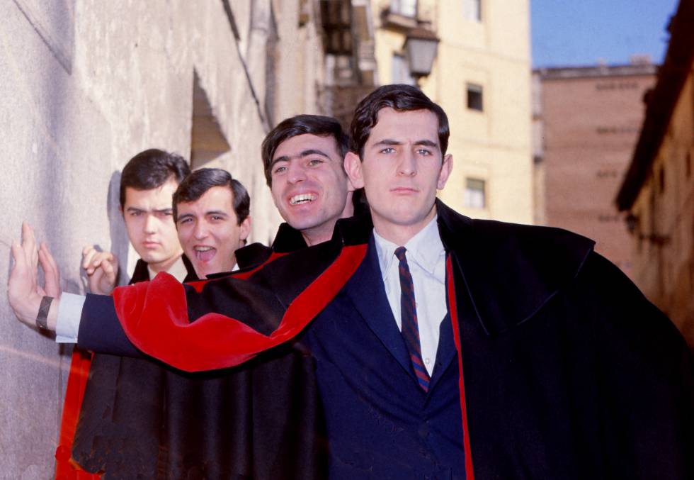 Los Brincos en 1965 en Madrid.
