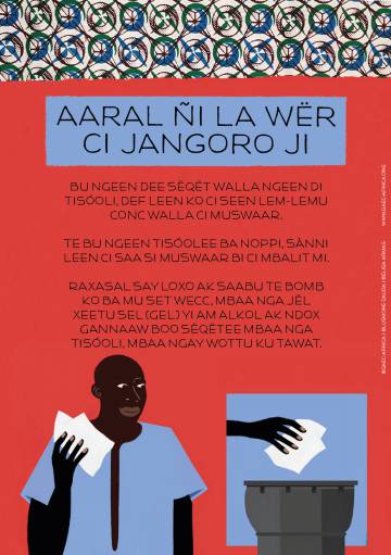 ‘Koronaawiris’, o cómo luchar contra la pandemia en lengua wolof