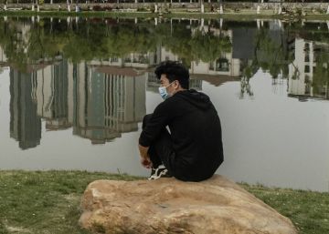 Zona residencial de Wuhan, retratada el pasado 8 de abril, cuando finalizó el confinamiento de la ciudad china.