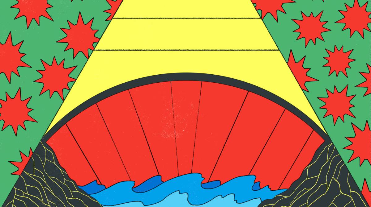 Mientras saltamos el foso