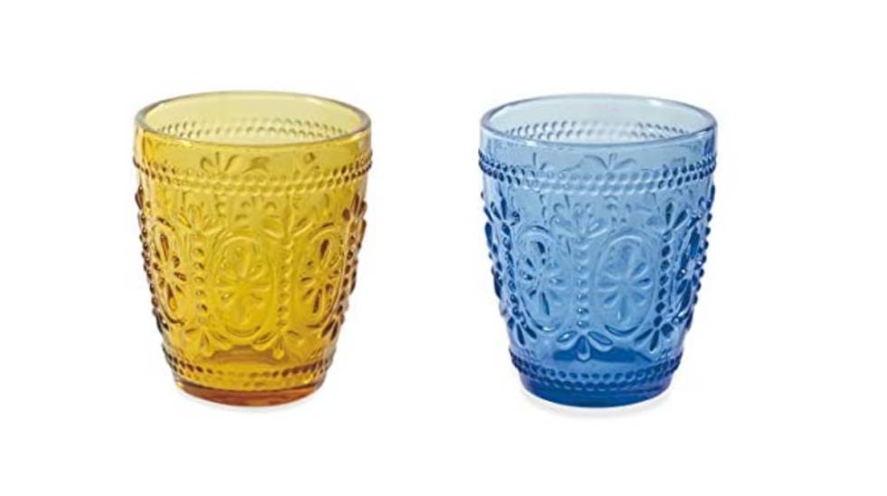 En varios colores y de estilo retro chic: así es el juego de vasos de agua más vendido en Amazon