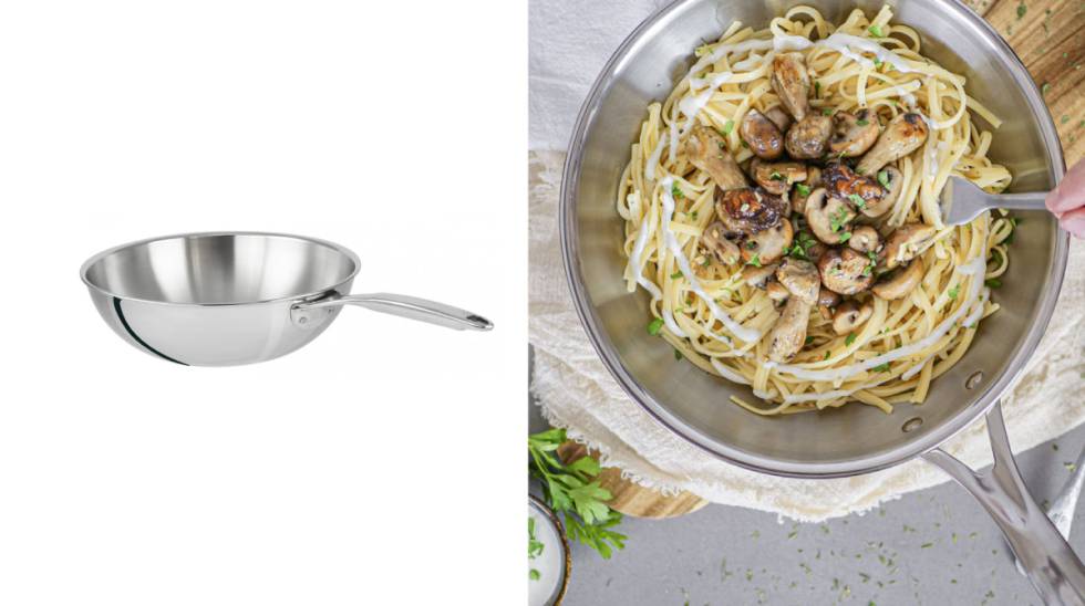 Cristel: ollas y sartenes de acero inoxidable, avaladas por grandes chefs, para crear en casa platos únicos