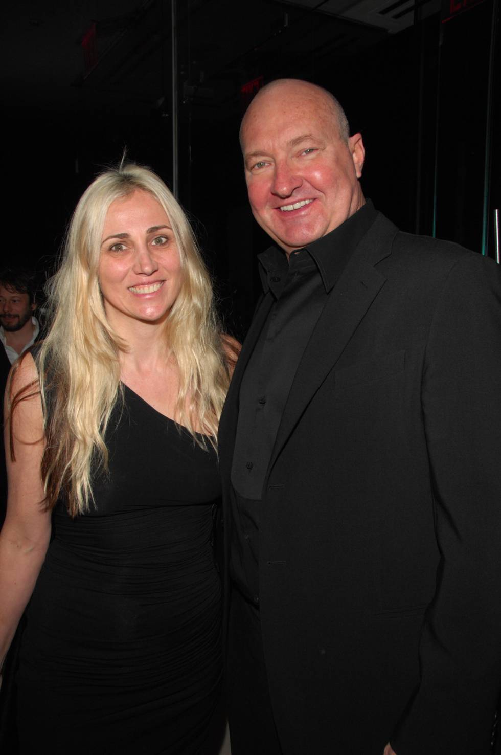 Randy Quaid con su esposa Evi en Nueva York en 2007.