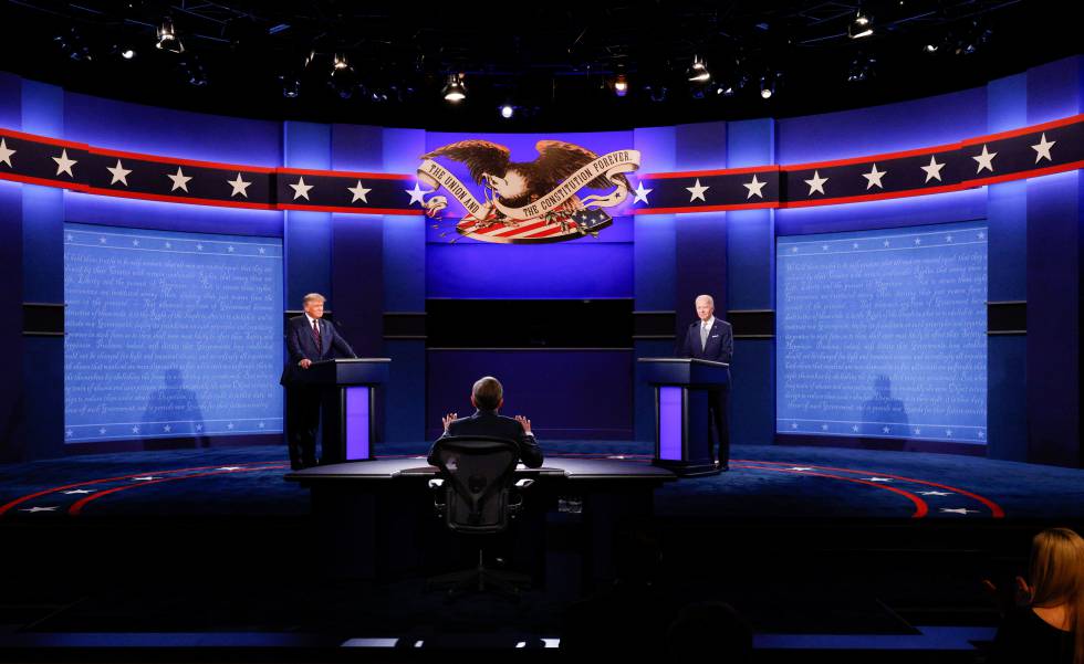 Fotos El primer debate presidencial de Estados Unidos, en imágenes
