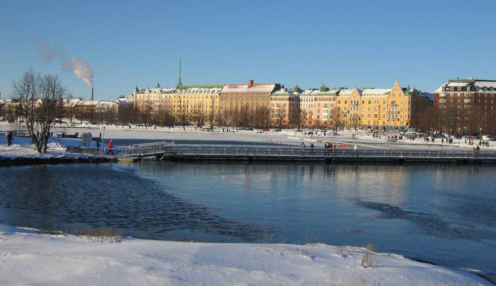 Una imagen de Helsinki.