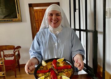 Una paella valenciana en el monasterio de las Clarisas de Belorado