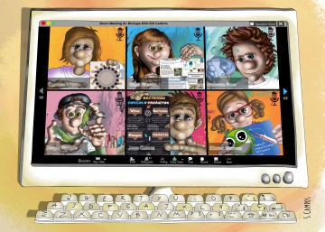 Con las ventanas abiertas