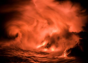La última erupción del Kilauea: lava, roca y mar en Hawái