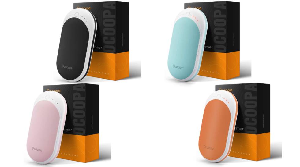 ¡Stop frío!: prueba el calentador de manos más vendido en Amazon con el que puedes cargar el móvil