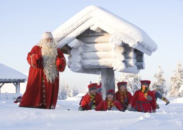 Pero, ¿cuántas casas tiene Papá Noel?