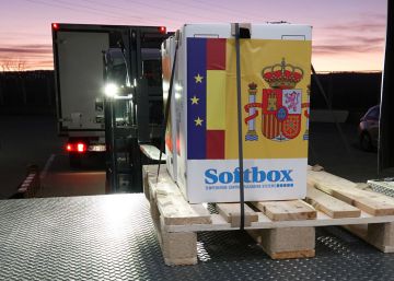 Llegada de las primeras vacunas Pfizer a Guadalajara.