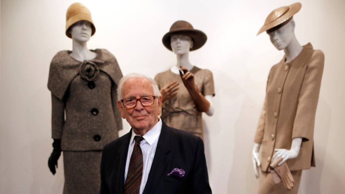 Pierre Cardin, en París en 2014.