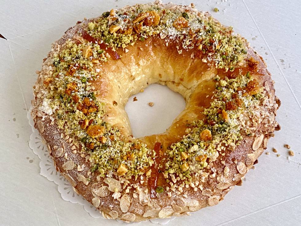 The winning roscón. JC CAPEL