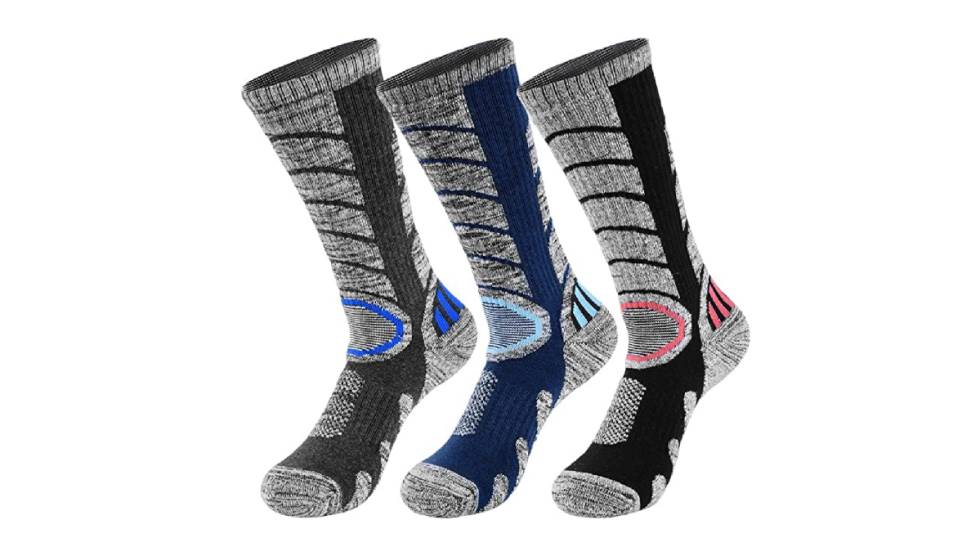 Protege los pies del frío con estos calcetines térmicos para hombre, mujer y niño