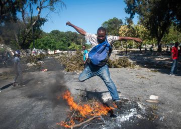 Las protestas contra el presidente de Haití, en imágenes
