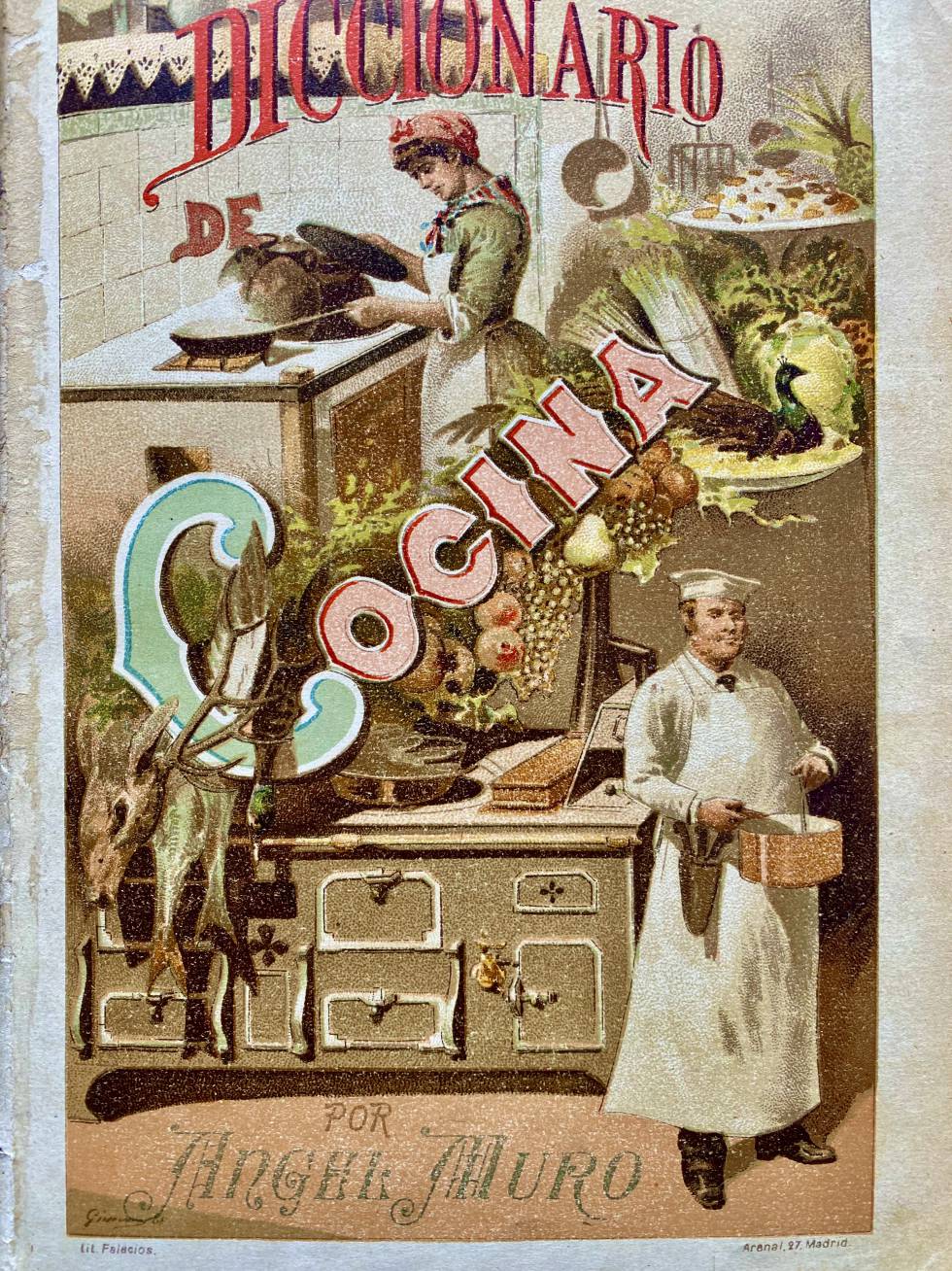 Diccionario de Cocina de Ángel Muro. J.C. CAPEL