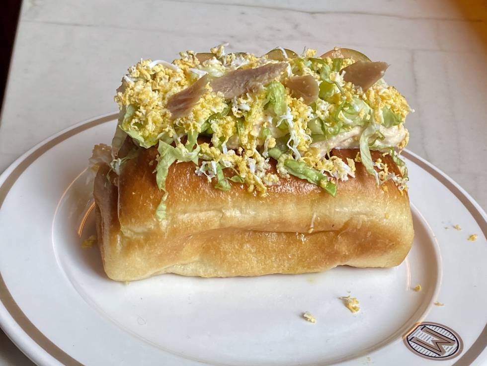 Brioche vegetal en el Bar Manero. J.C. CAPEL