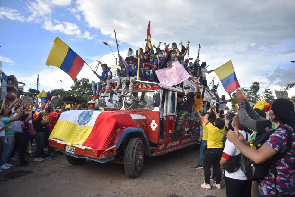 Fotos: Las protestas en Colombia por la reforma tributaria, en imágenes |  Internacional | EL PAÍS