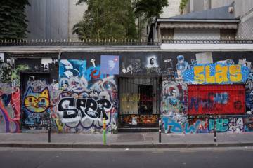 Gainsbourg house in Paris.