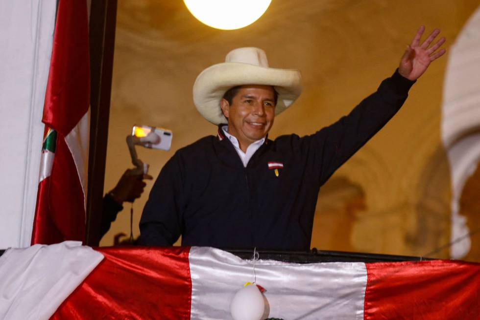 Fotos: Pedro Castillo se presenta como vencedor en Perú, en imágenes | Internacional | EL PAÍS